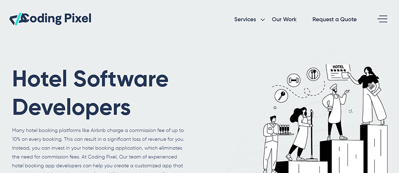 ELITEX's guide on best hospitality custom software development partners, image 3, Coding Pixel