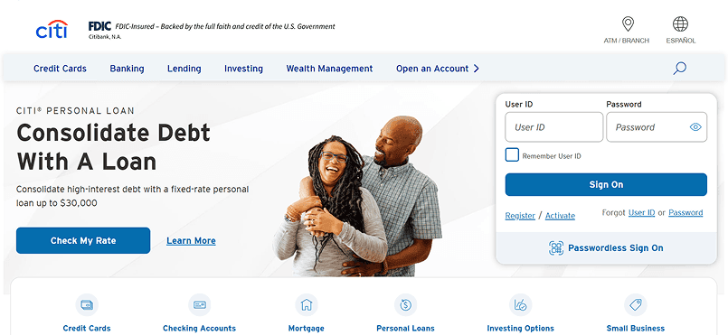 Companies using Javascript, CITIbank