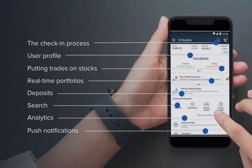 Features for mobile trading apps