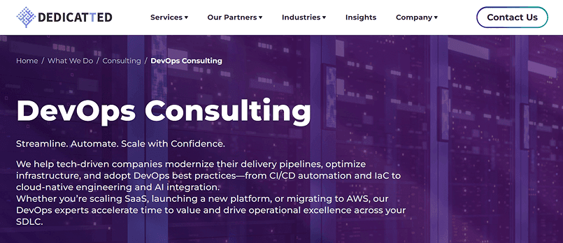 Top DevOps automation companies by ELITEX, Dedicatted
