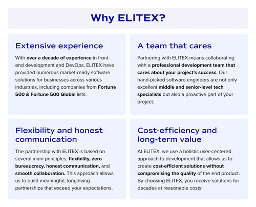 Why to Choose ELITEX 2?