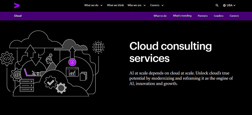 Cloud Migration Service Providers: What They Do and Who Does It Well by ELITEX, image 4, Accenture