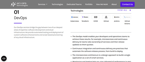 Top DevOps automation companies by ELITEX AFI OPS