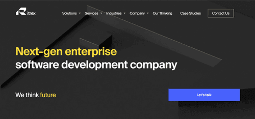 ITRex as one of the top IT services companies