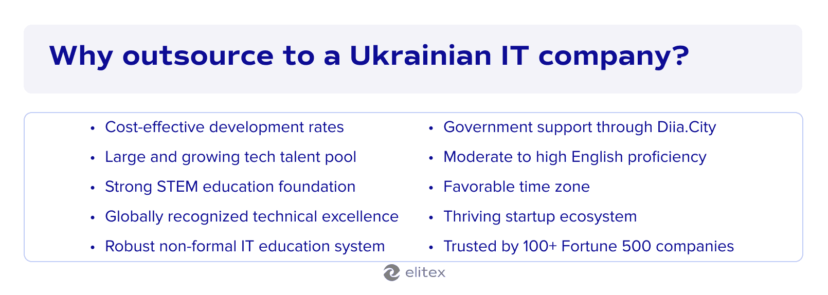 Why outsource to a Ukrainian IT company?
