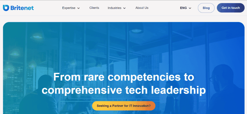 Britenet as one of the top IT services companies in the world