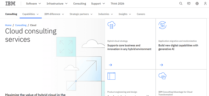 Cloud Migration Service Providers: What They Do and Who Does It Well by ELITEX, image 5, IBM