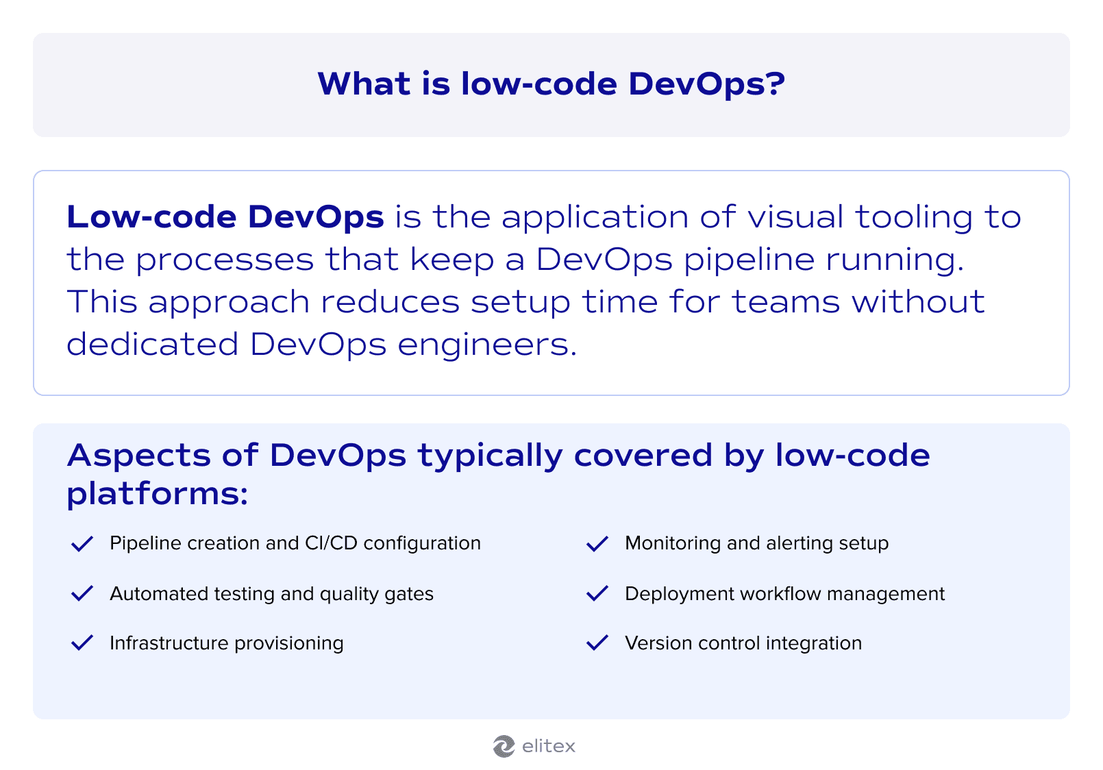 What is low-code DevOps?