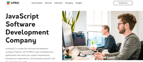S-PRO JavaScript development company overview