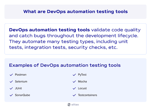What are DevOps automation testing tools