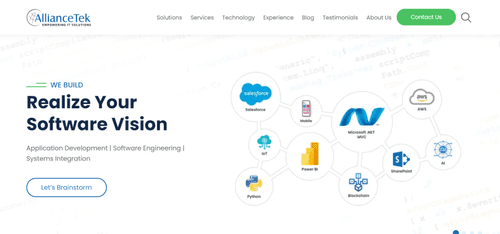 AllianceTek as one of the top IT services companies