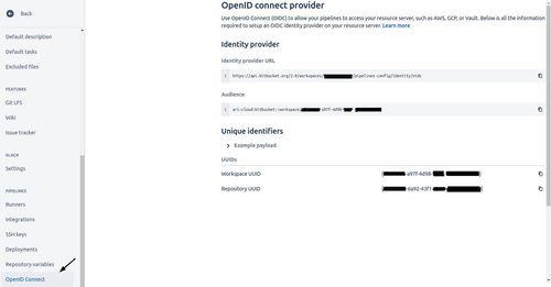 Bitbucket OpenID connect