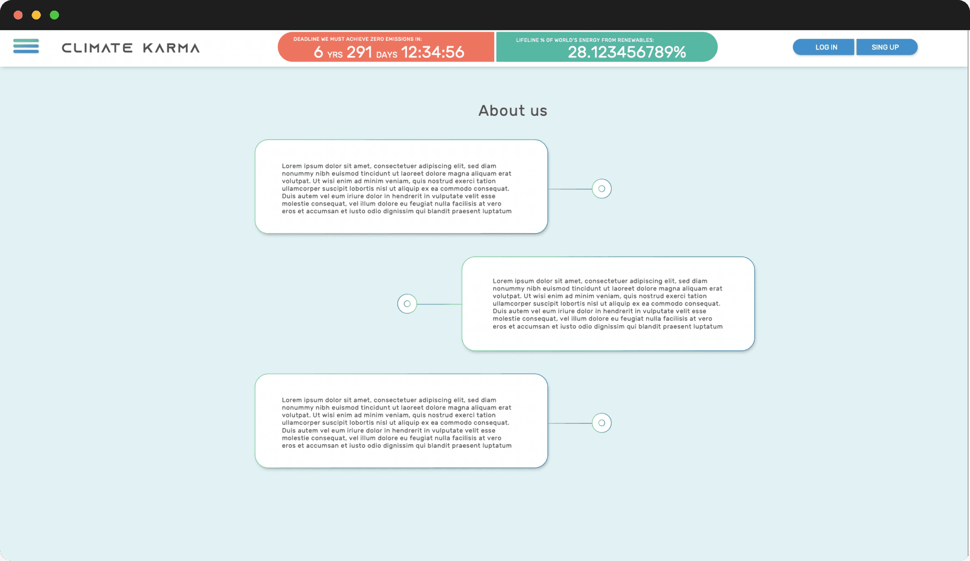 Environment initiative MVP development case study by ELITEX, image 4