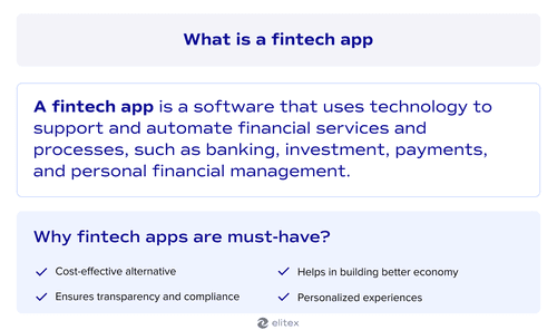 What is a fintech app