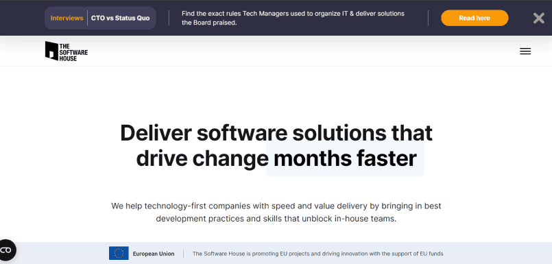 The Software House as one of the top IT companies in the world