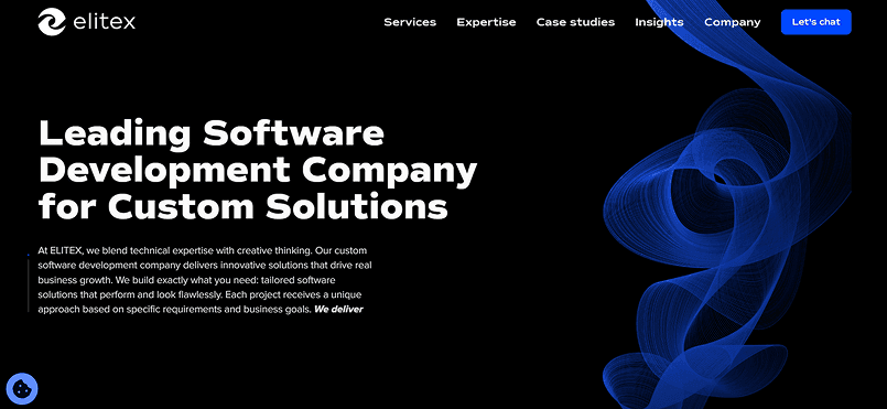 Top MVP development companies in the USA by ELITEX, 1. ELITEX