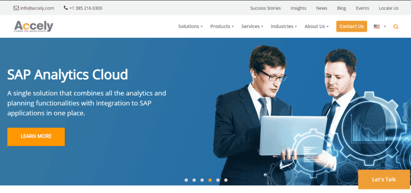 Accely.Inc in the list of IT services companies