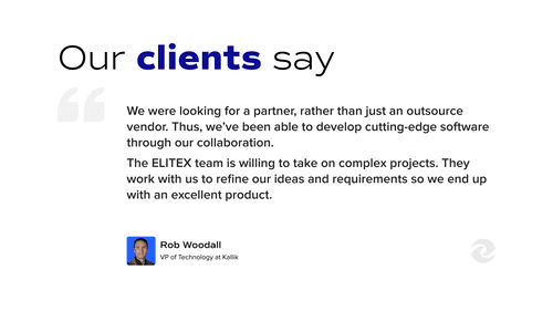 What clients say about ELITEX