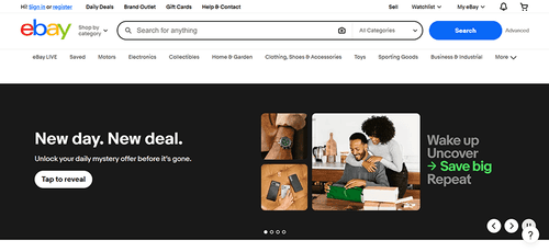 Companies using Javascript, ebay