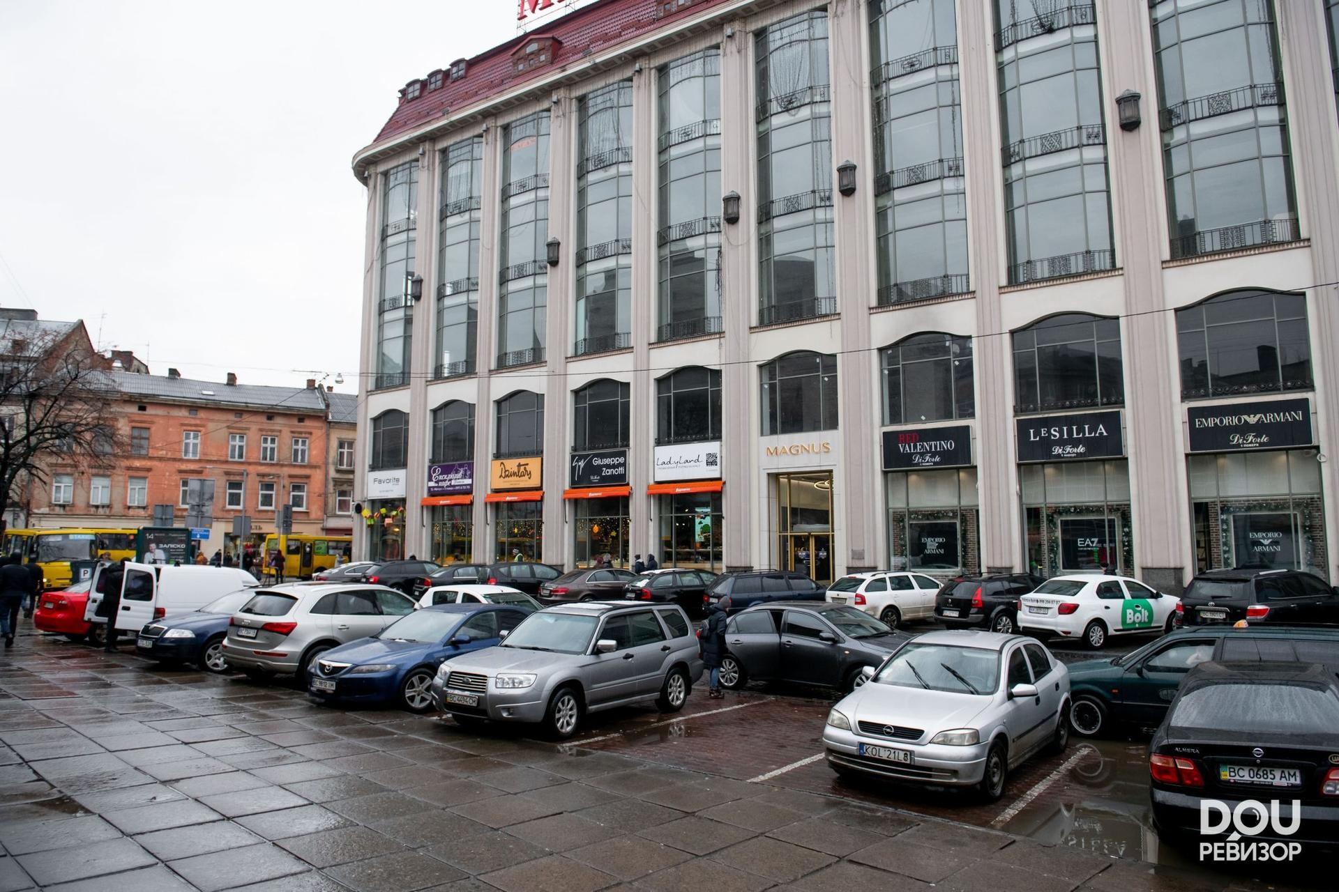 Parking spots near ELITEX office