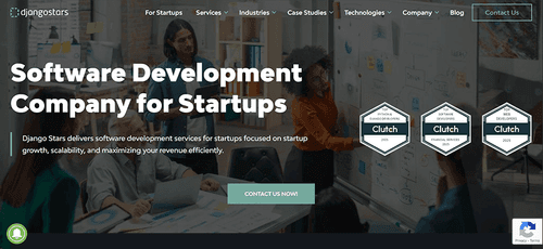 Top MVP development companies in the USA by ELITEX, 6. django stars