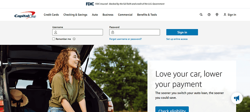 Companies using Javascript, Capital One