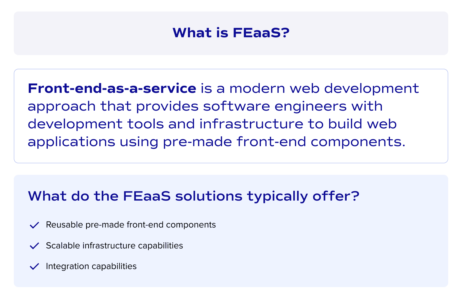 What is FEaaS?