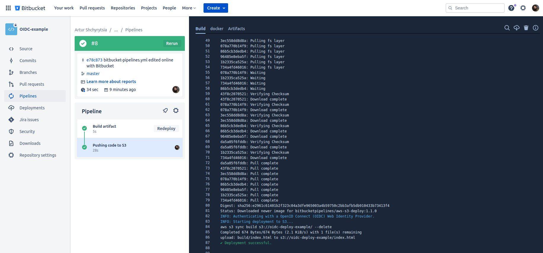 we create a simple HTML page that will give us a typical deployment static site