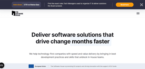 The Software House as one of the top IT companies in the world