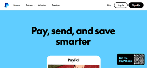 Companies using Javascript, PayPal