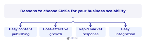 Reasons to choose CMSs for business scalability