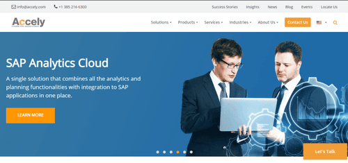 Accely.Inc in the list of IT services companies