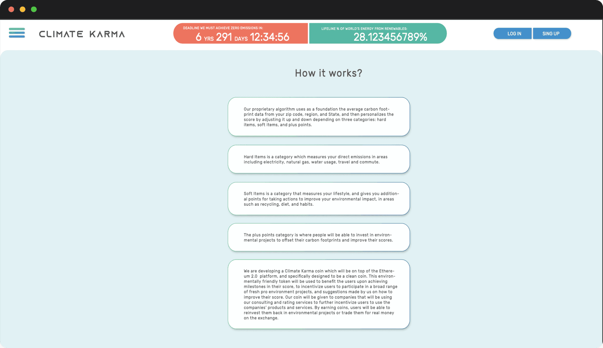 Environment initiative MVP development case study by ELITEX, image 3
