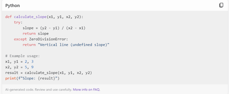 AI coding capabilities comparison, answer of Copilot