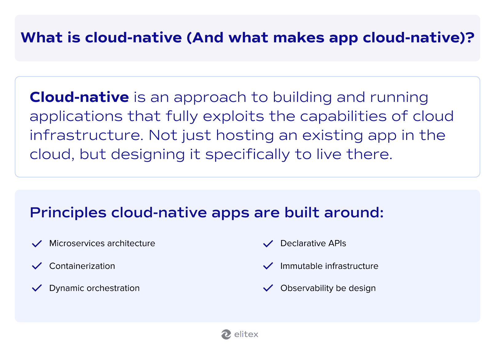 What is cloud-native and what makes app cloud-native?