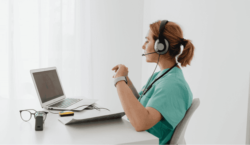 UI development and DevOps services for AI startup in healthcare industry by ELITEX, image 1