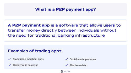 What is a P2P payment app?